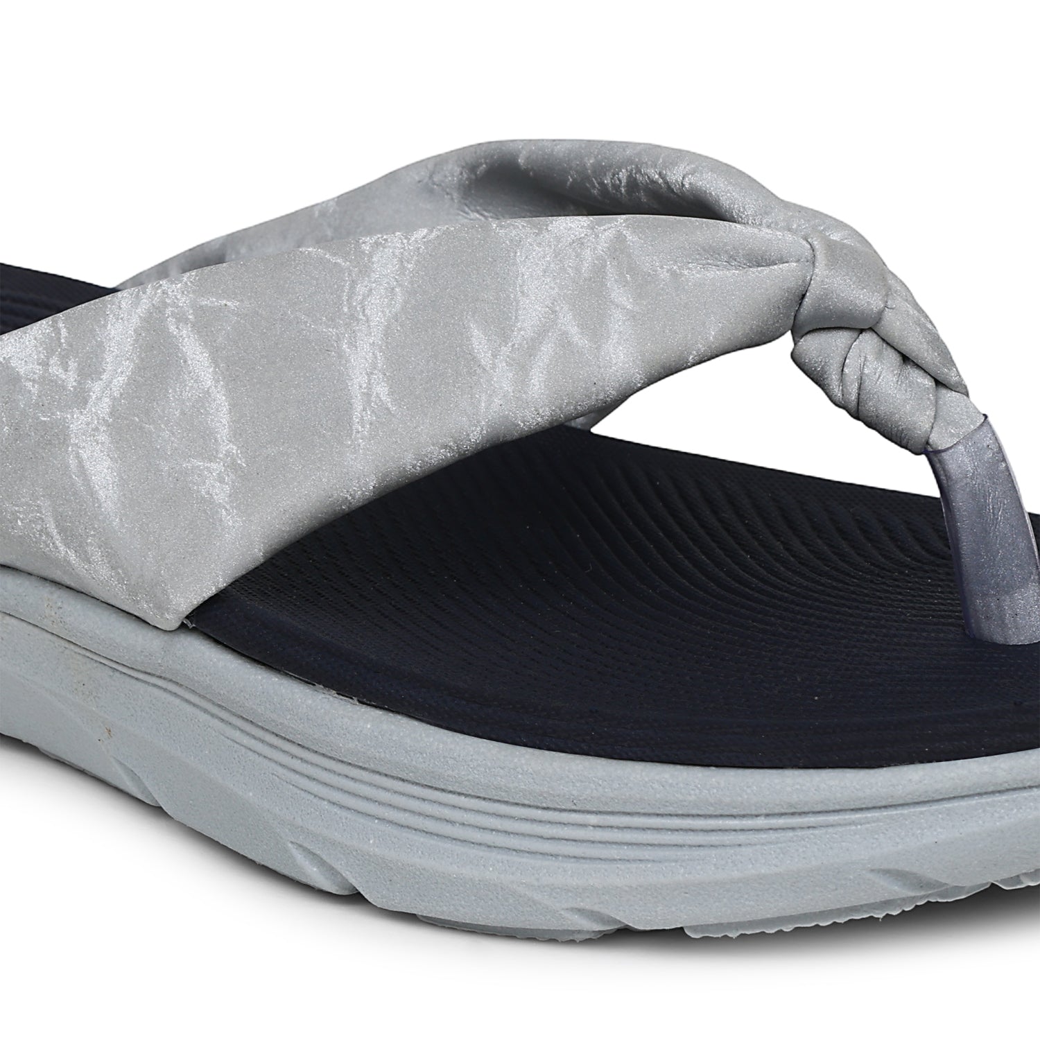 GREY Velvet comfort sandal