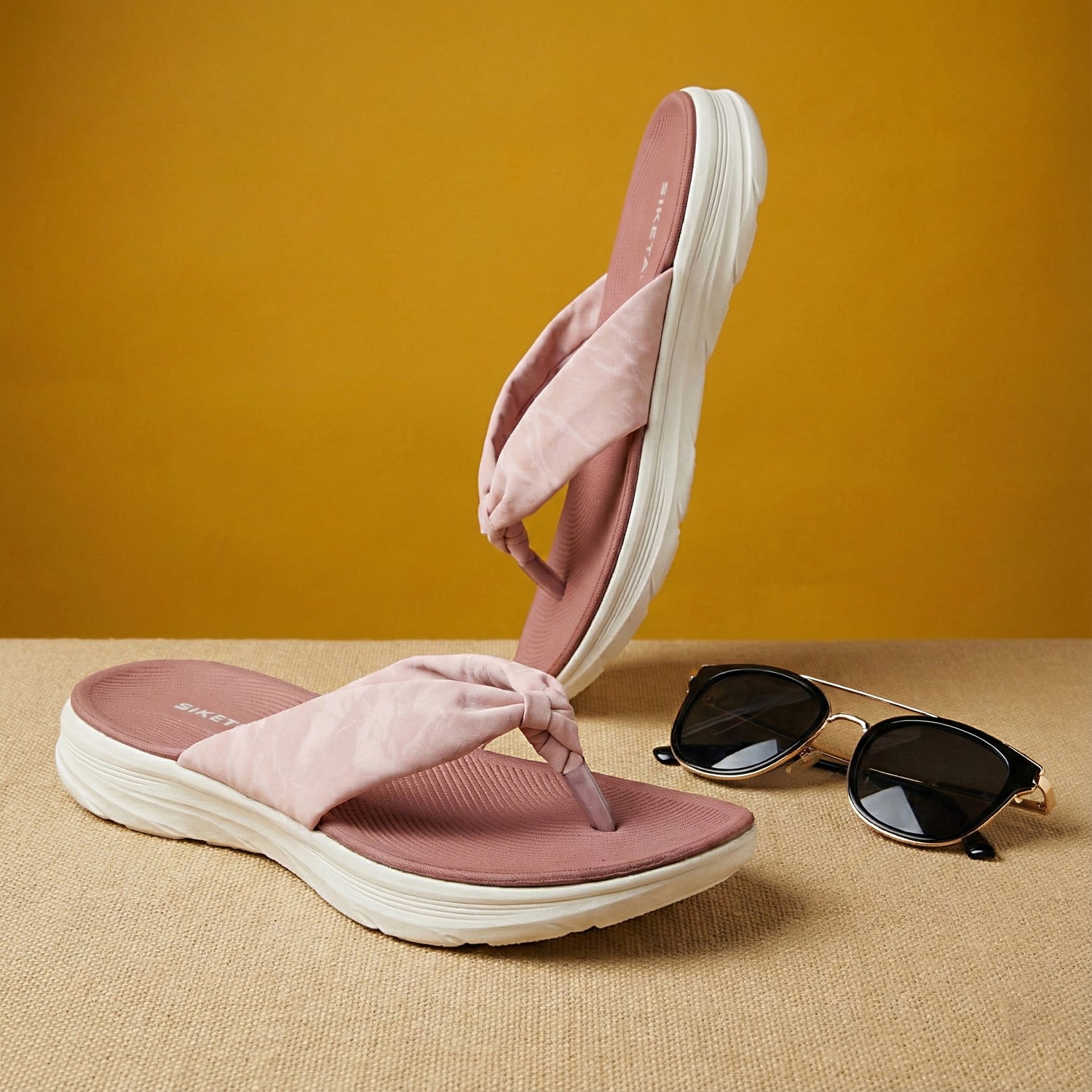 PINK Velvet comfort sandal